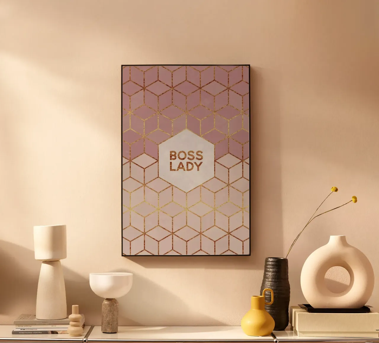 Boss Lady plexiglass da Elisabeth Fredriksson