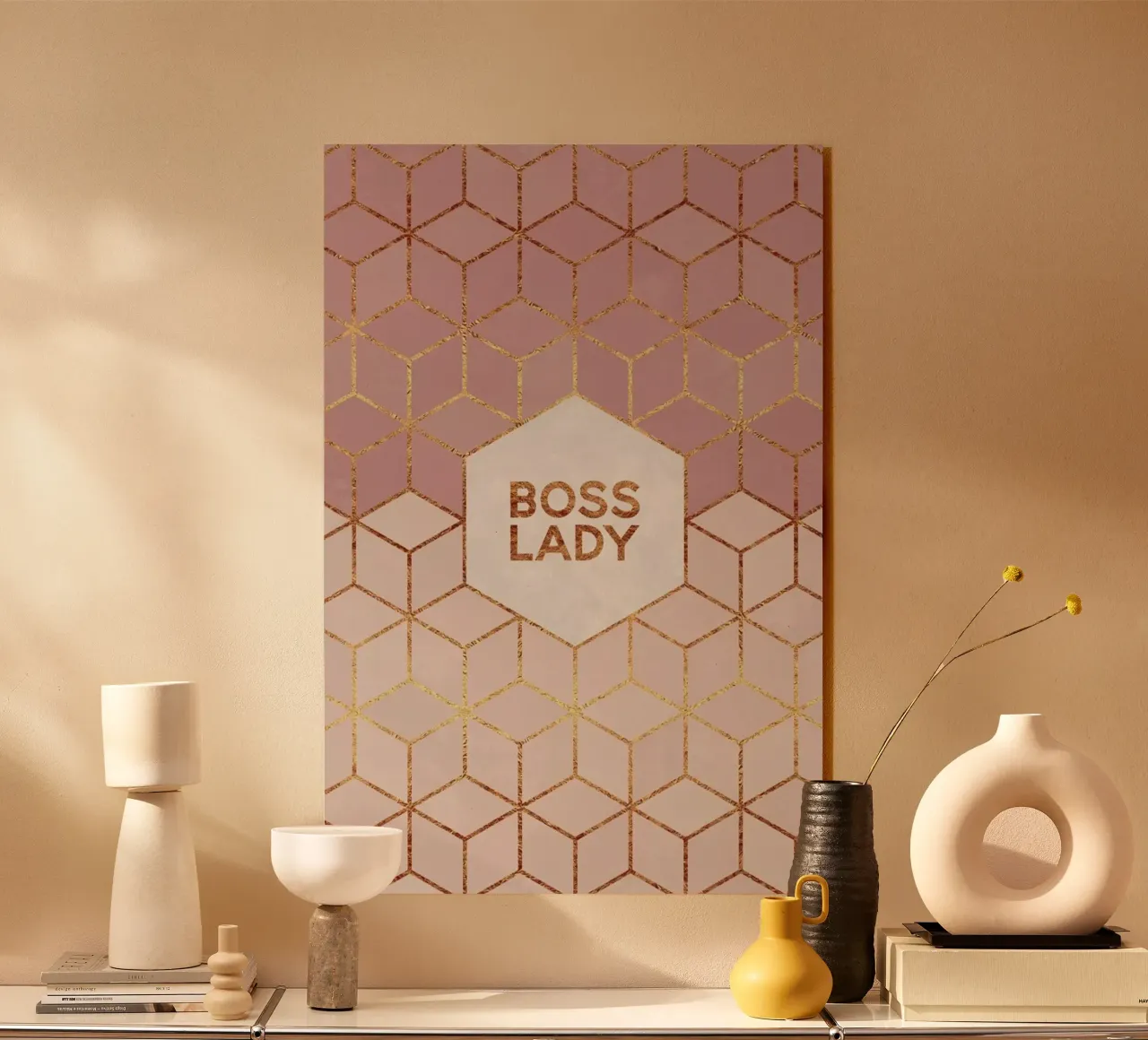 Boss Lady plexiglass da Elisabeth Fredriksson