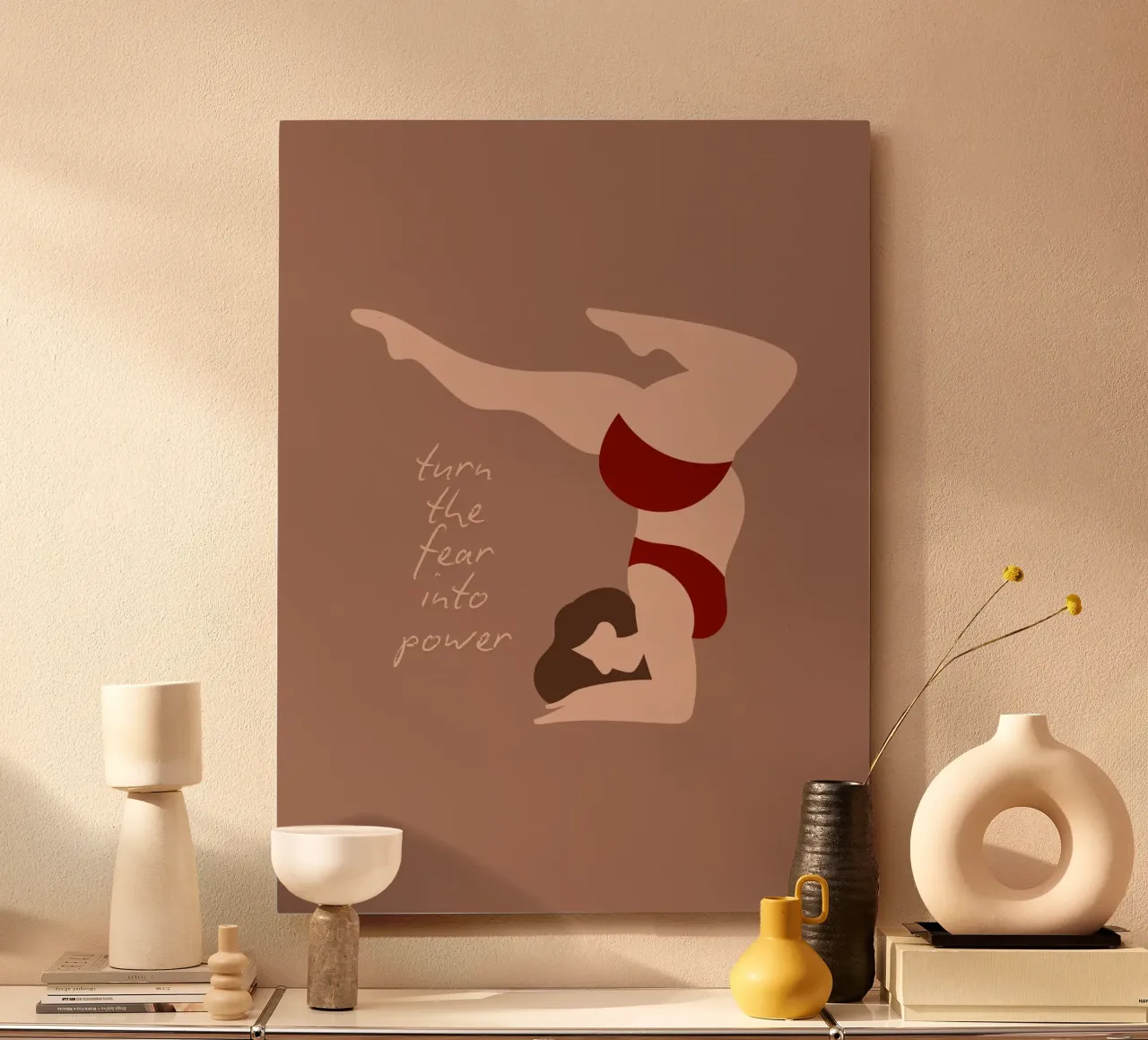 trasformare la paura in potere alluminio dibond da ArtDesign by KBK