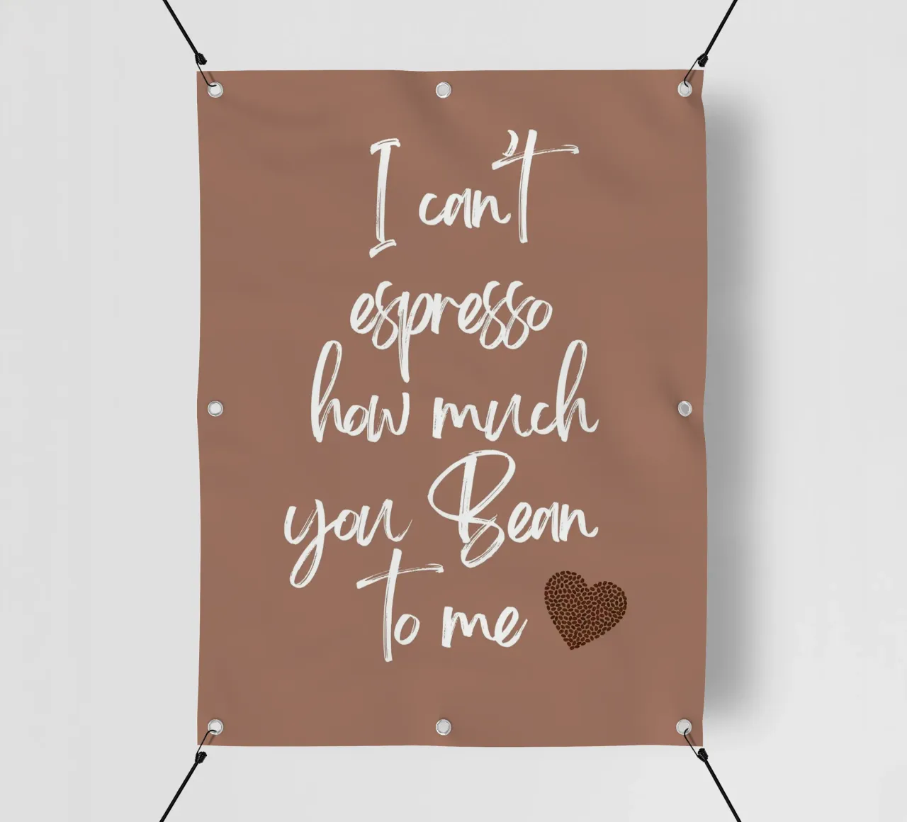 Non riesco a esprimere quanto tu sia importante per me. telo in pvc da ArtDesign by KBK