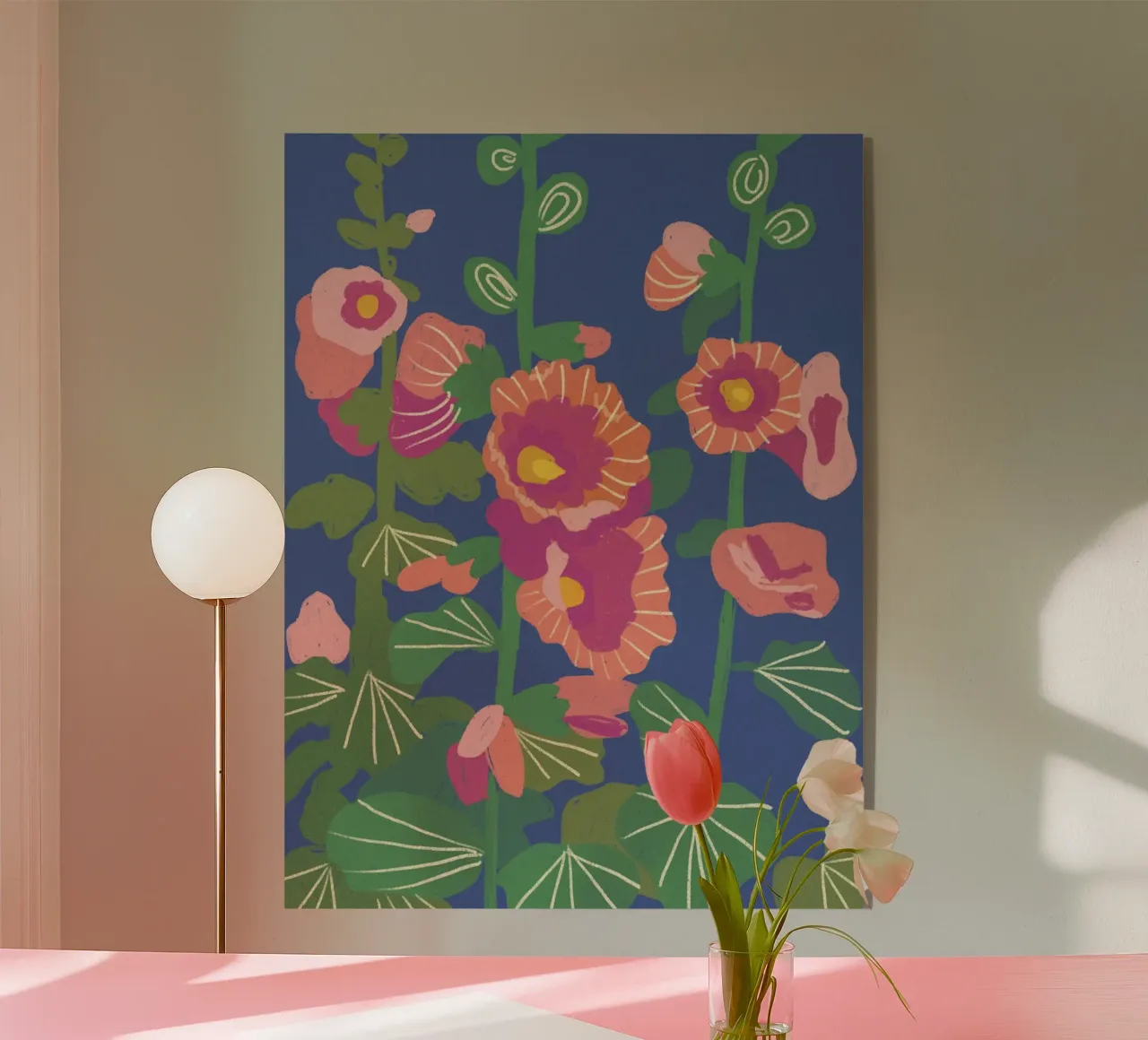 Honeysuckle acrylic glass by GigiRosado