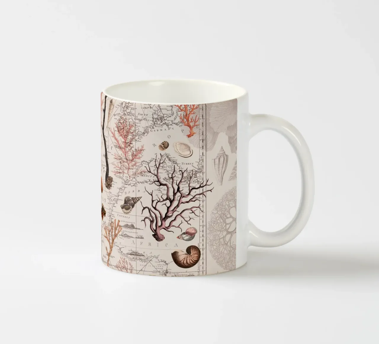 Nostalgia dell'oceano vintage tazza in ceramica da Andrea Haase Vintage World