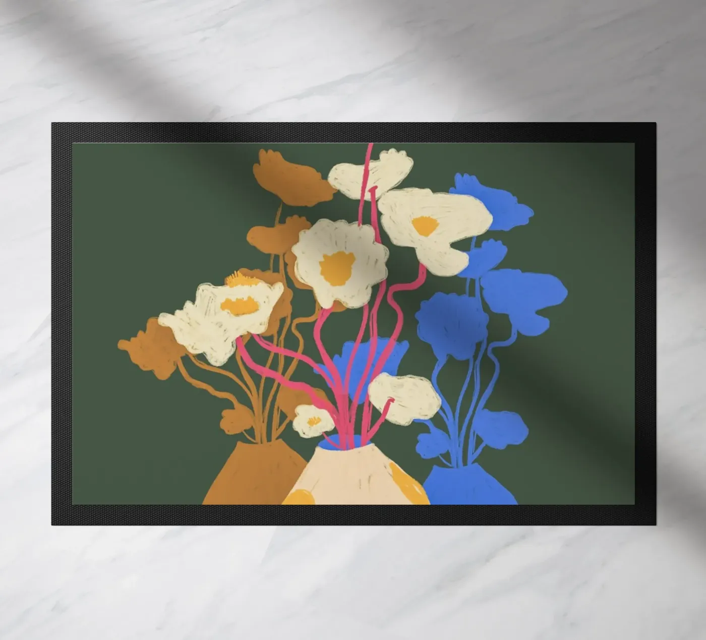 Vases doormat by GigiRosado