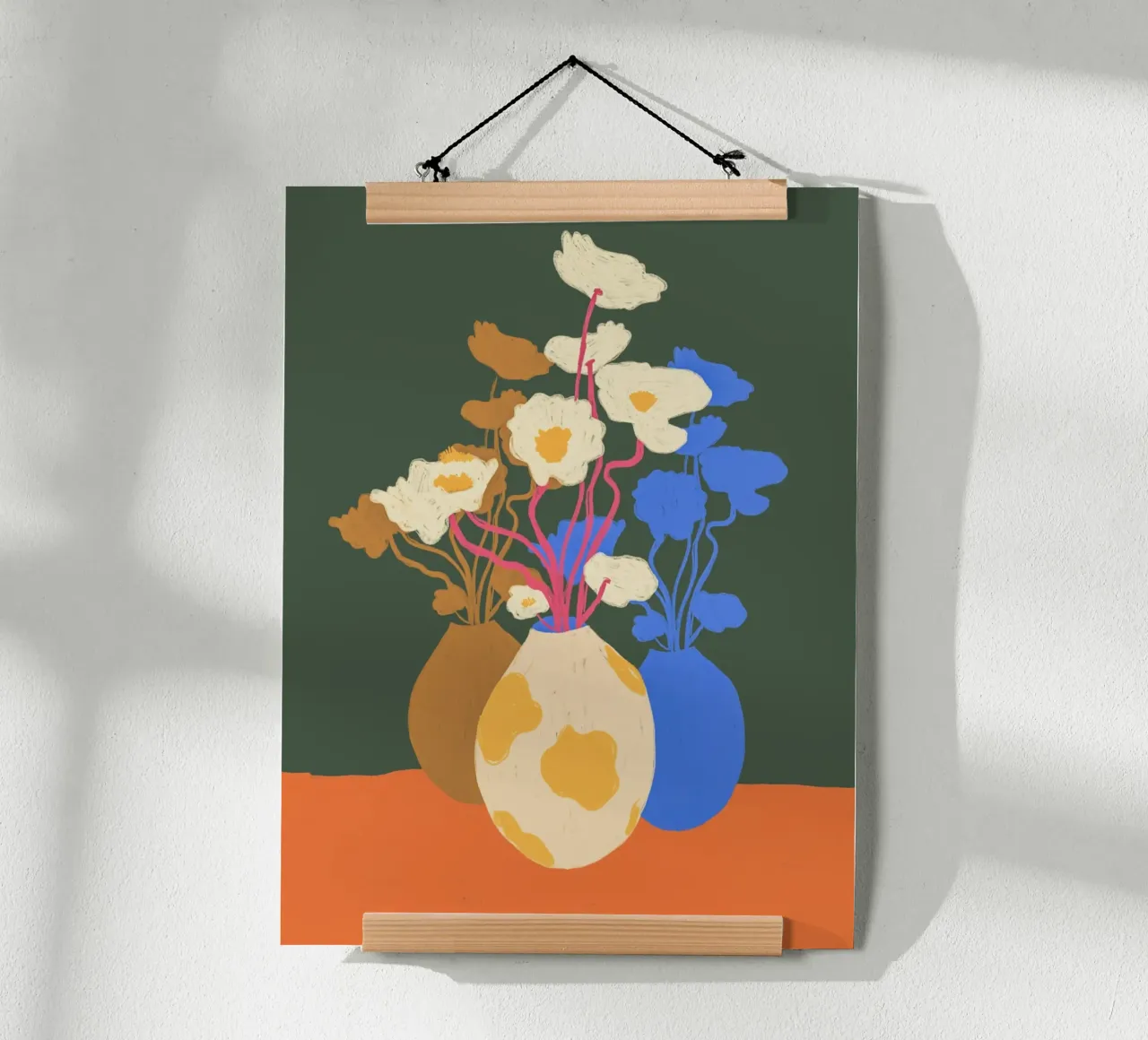 Vases poster con telaio in legno da GigiRosado