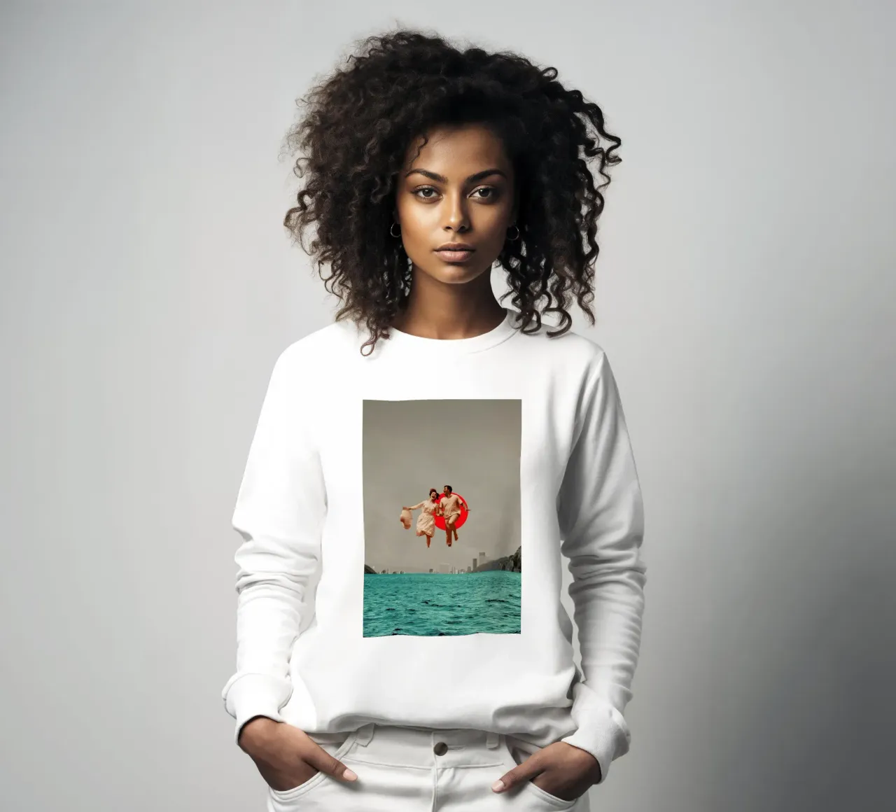 Don't Look Back sweat de Frank Moth