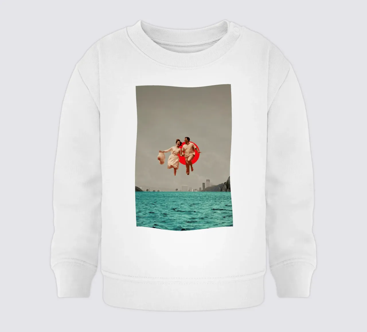 Don't Look Back felpa neonato da Frank Moth