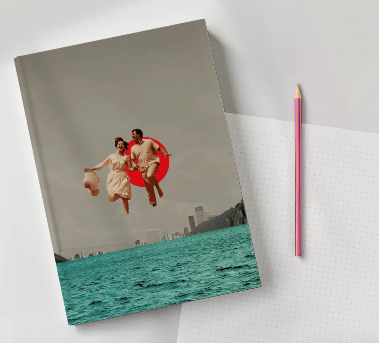 Don't Look Back notebook by Frank Moth