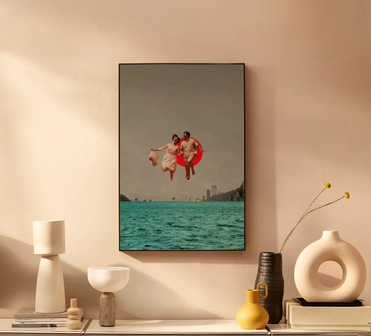 Don't Look Back acrylic glass by Frank Moth