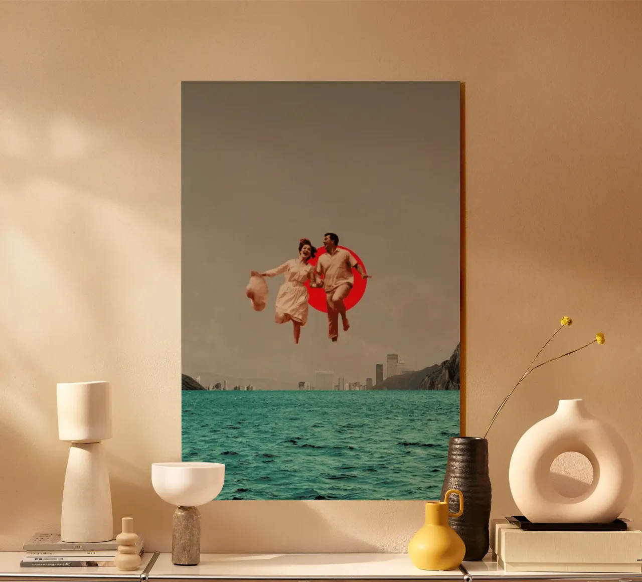 Don't Look Back acrylic glass by Frank Moth