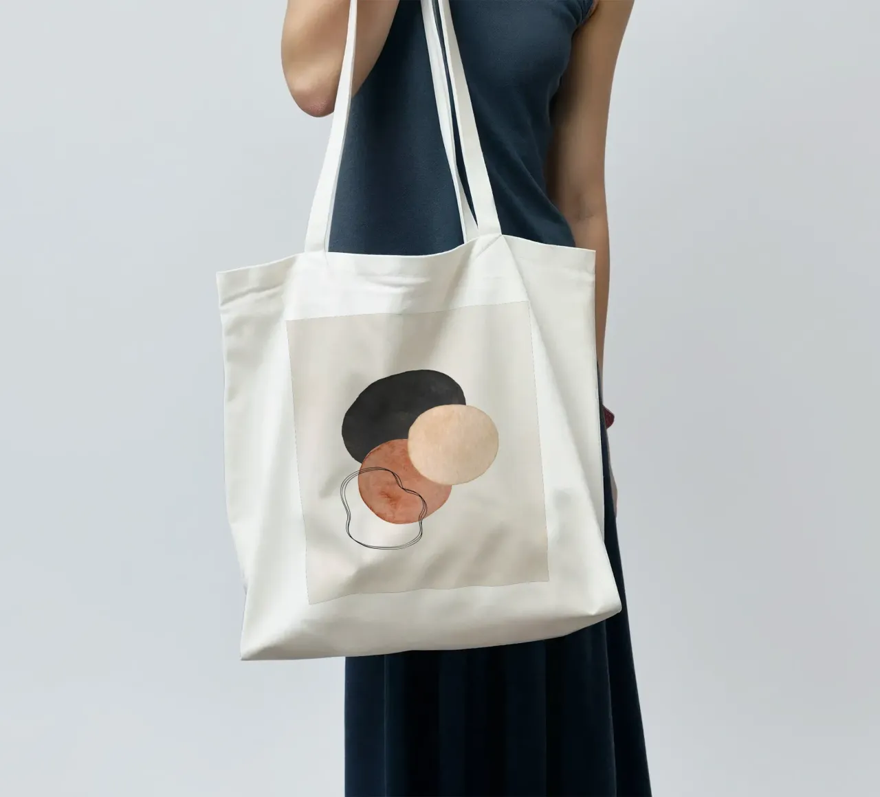 Celestial Brown 01 tote bag by WijdevenPrints