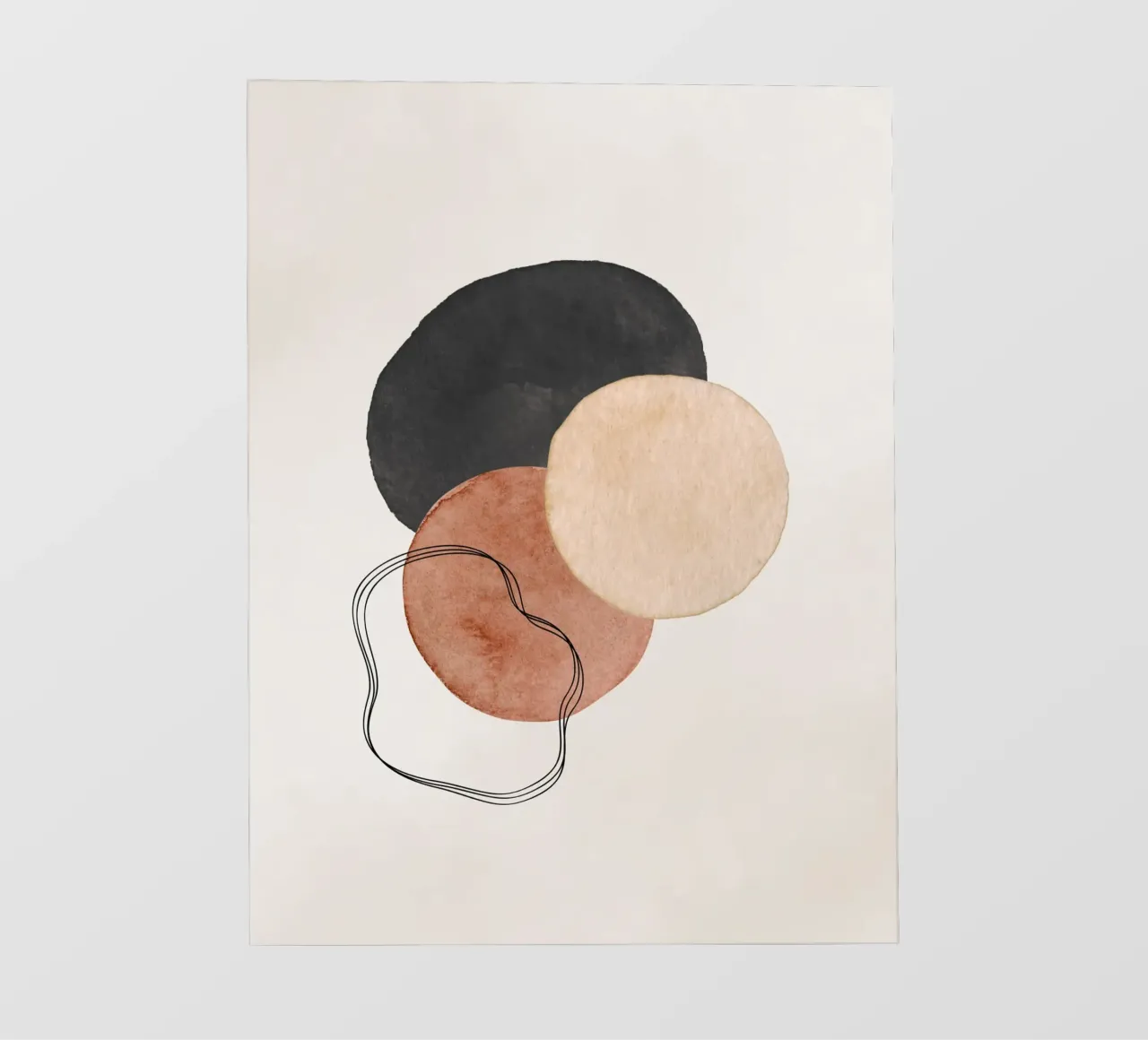 Celestial Brown 01 photo wallpaper by WijdevenPrints