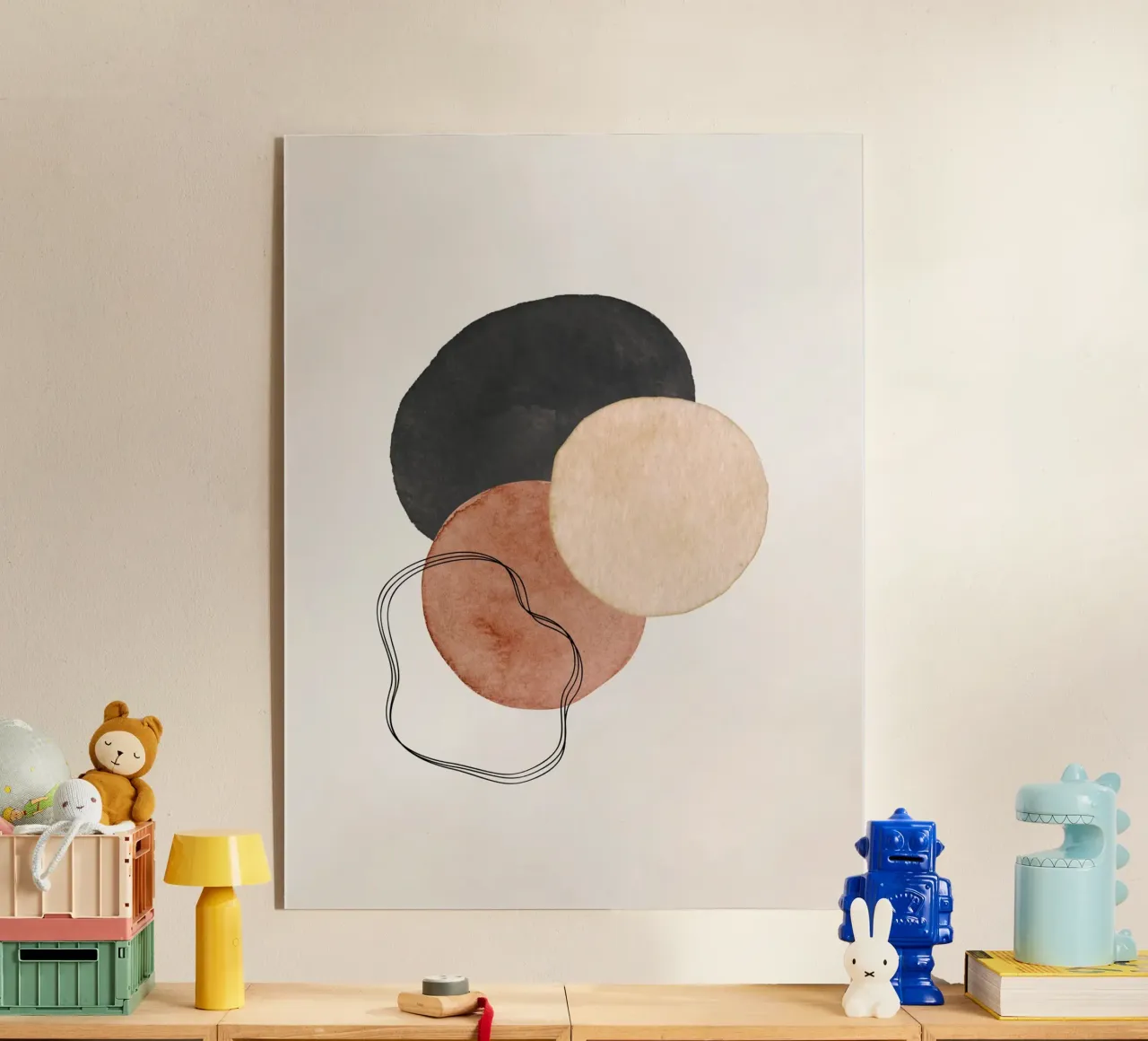 Marrone celeste 01 plexiglass da WijdevenPrints