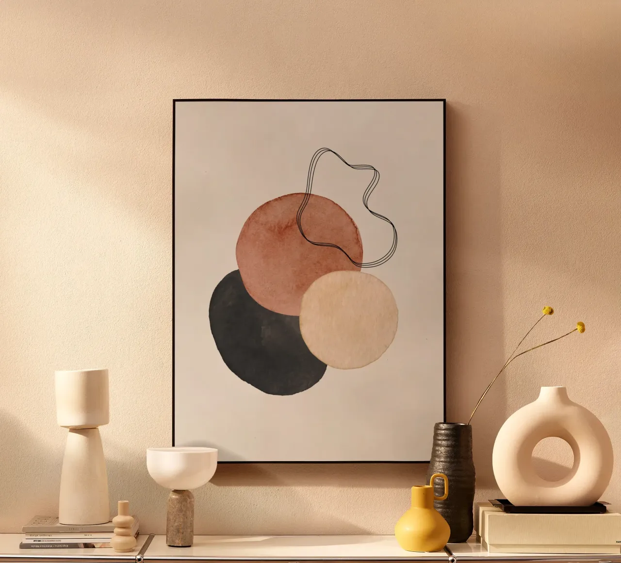 Celestial Brown 03 alu-dibond by WijdevenPrints