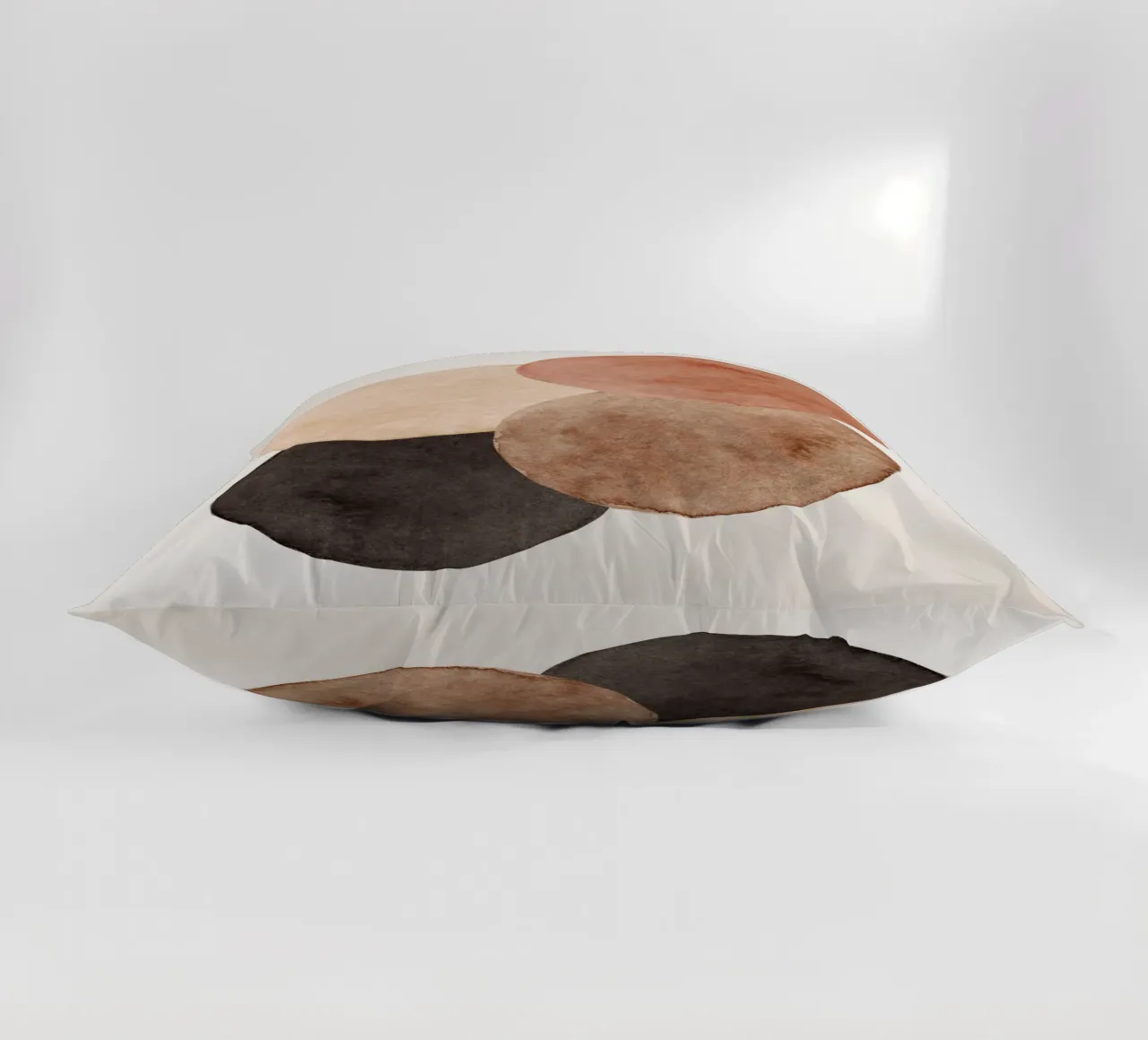 Marrone celeste 04 cuscino da WijdevenPrints