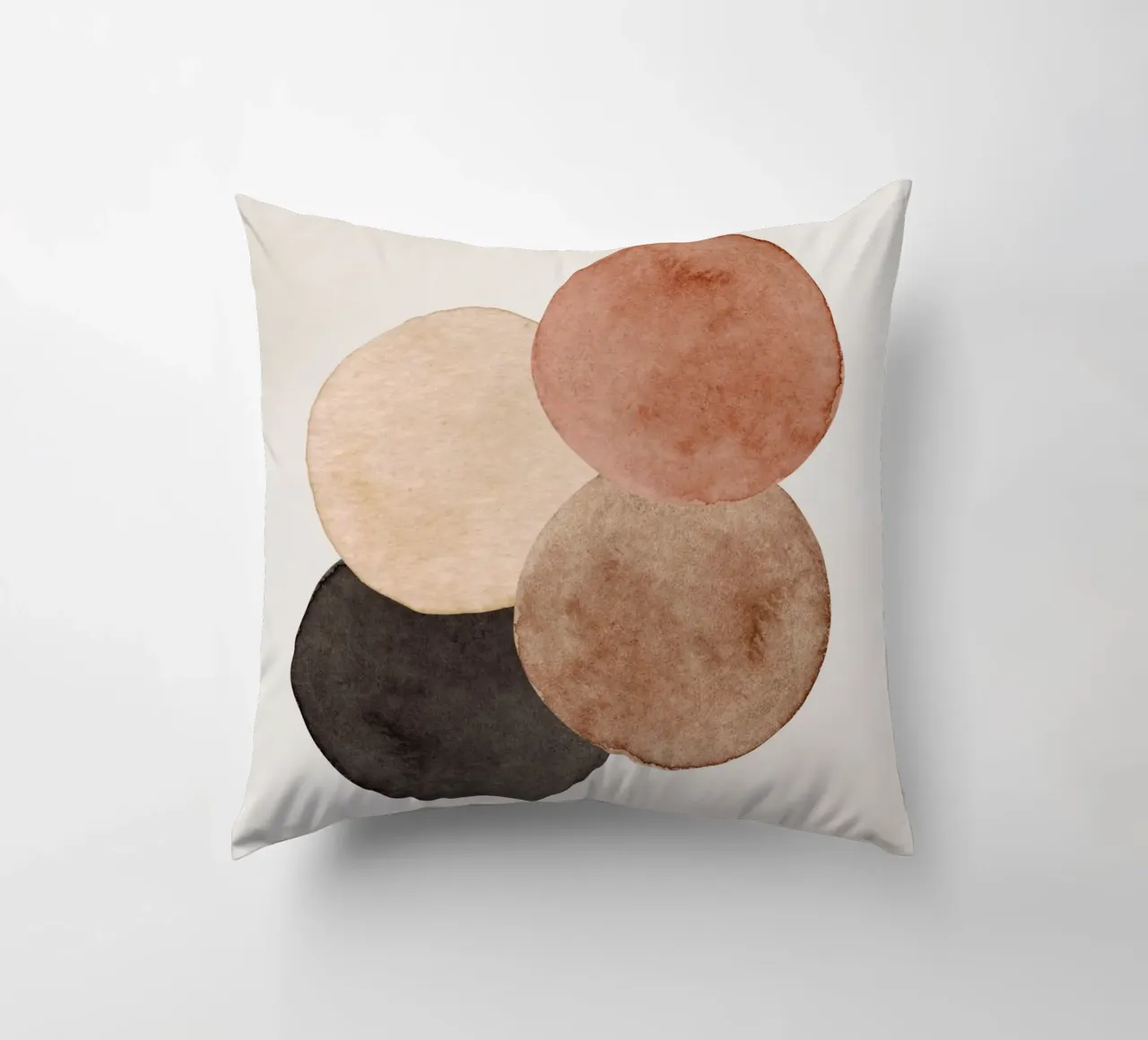 Marrone celeste 04 cuscino da WijdevenPrints
