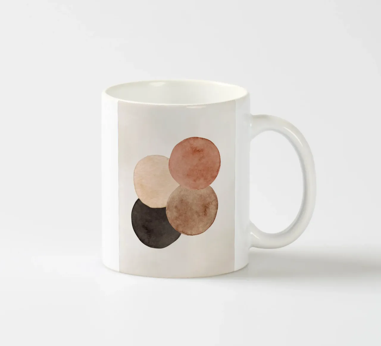 Marrone celeste 04 tazza in ceramica da WijdevenPrints