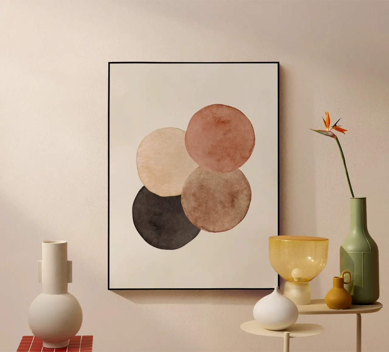 Marrone celeste 04 plexiglass da WijdevenPrints