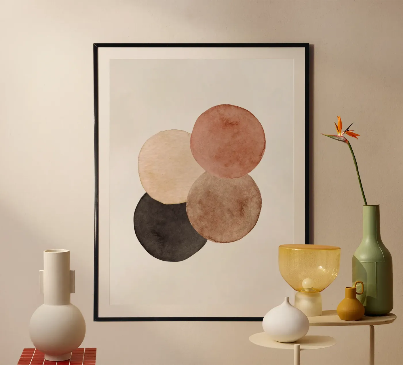 Celestial Brown 04 poster da WijdevenPrints