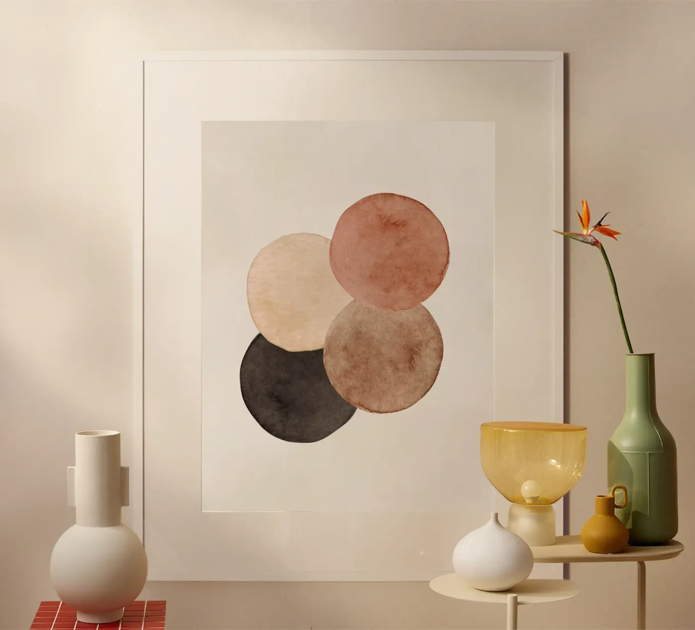 Celestial Brown 04 poster da WijdevenPrints