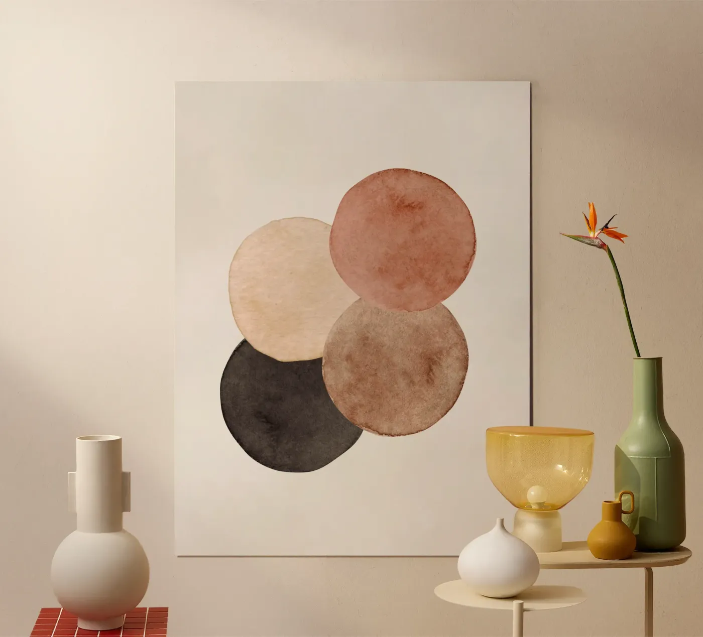 Celestial Brown 04 poster da WijdevenPrints