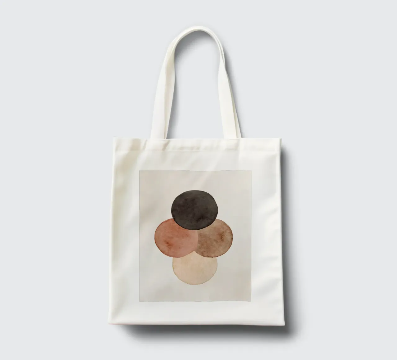 Marrone celeste 05 borsa in juta da WijdevenPrints