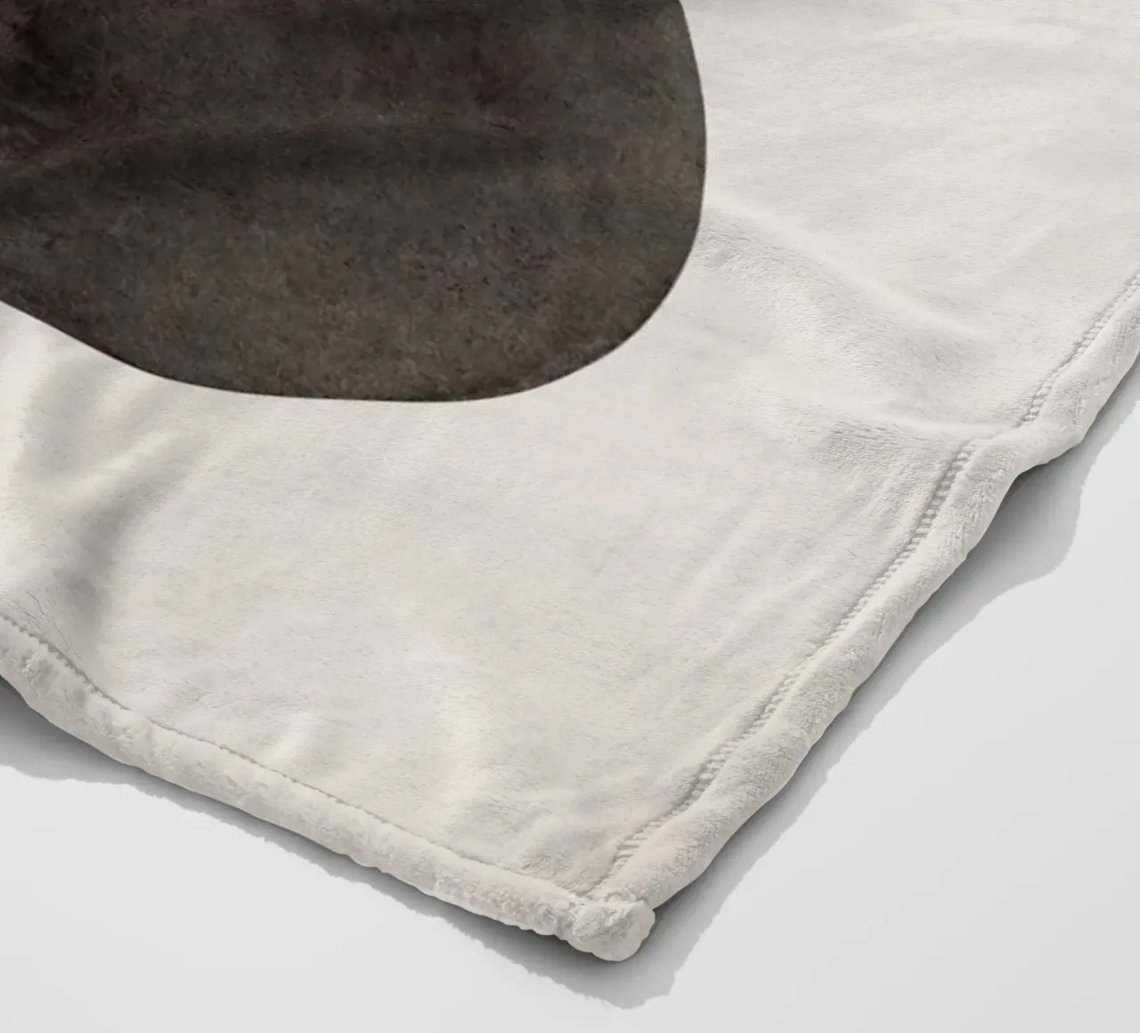 Marrone celeste 06 coperta in pile da WijdevenPrints