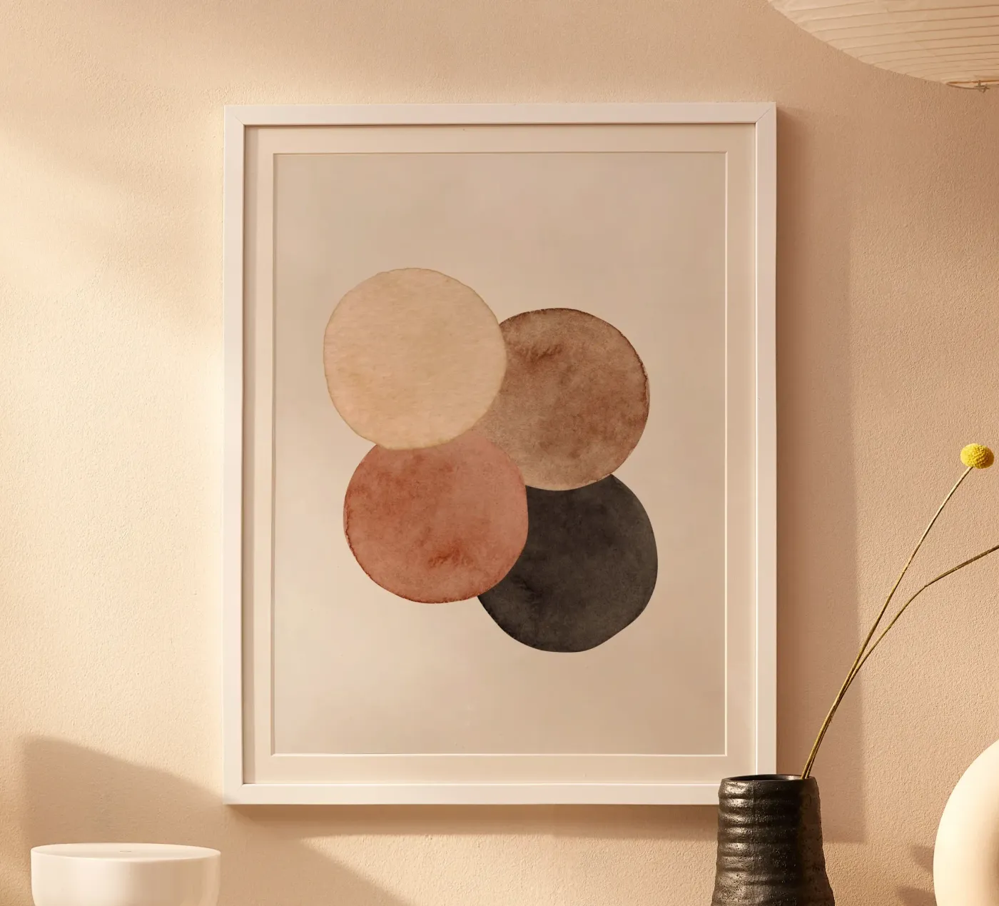 Celestial Brown 06 poster by WijdevenPrints