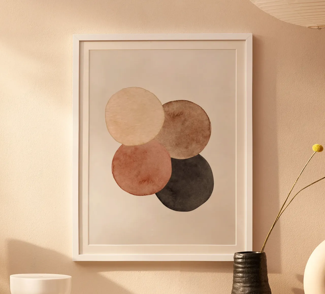 Marrone celeste 06 poster da WijdevenPrints