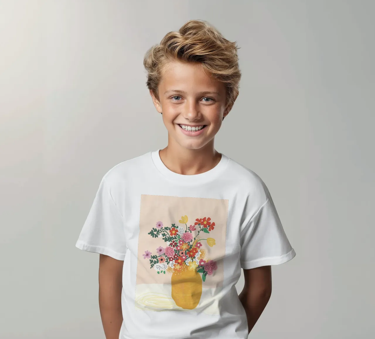 Joy t-shirt bambini da GigiRosado
