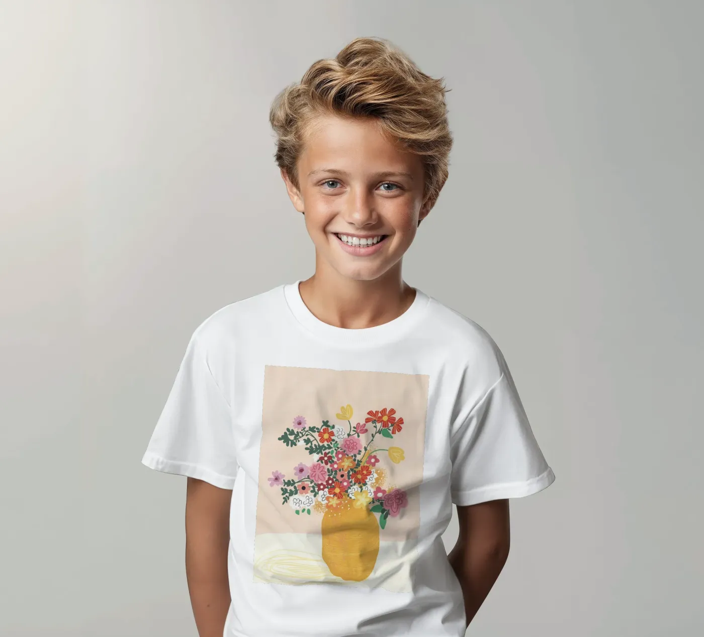 Joy t-shirt bambini da GigiRosado