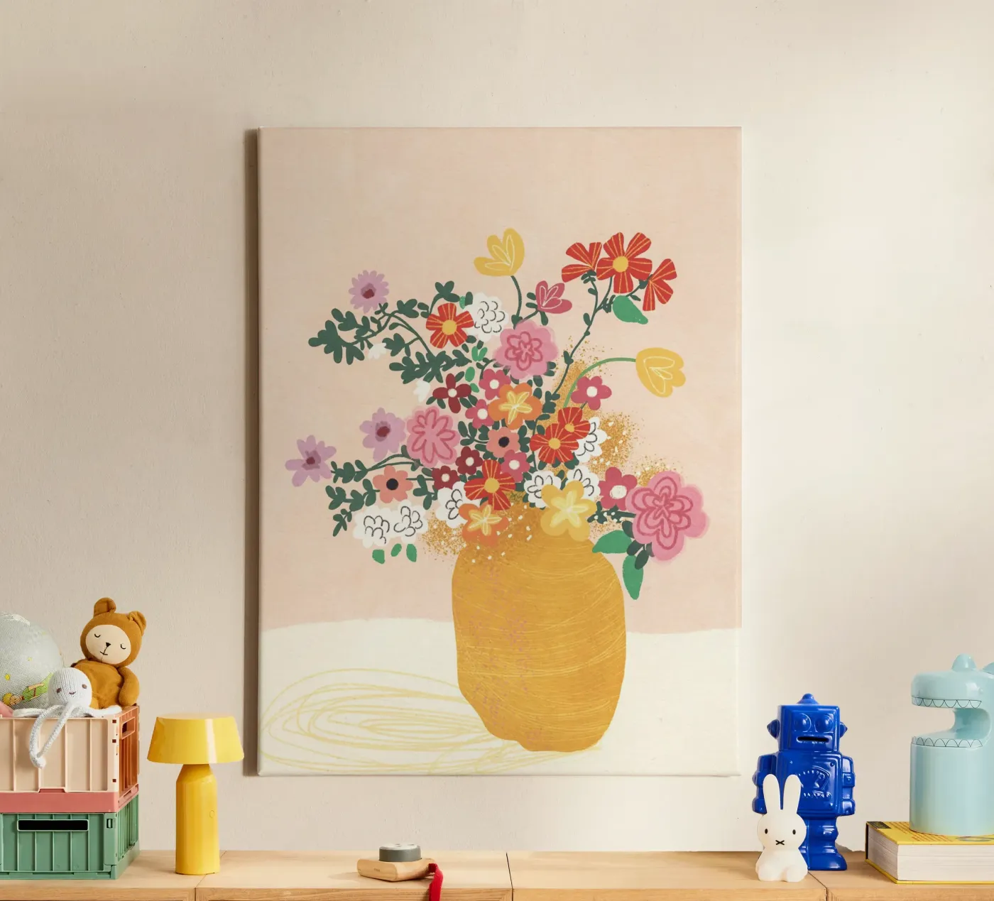 Joy canvas by GigiRosado