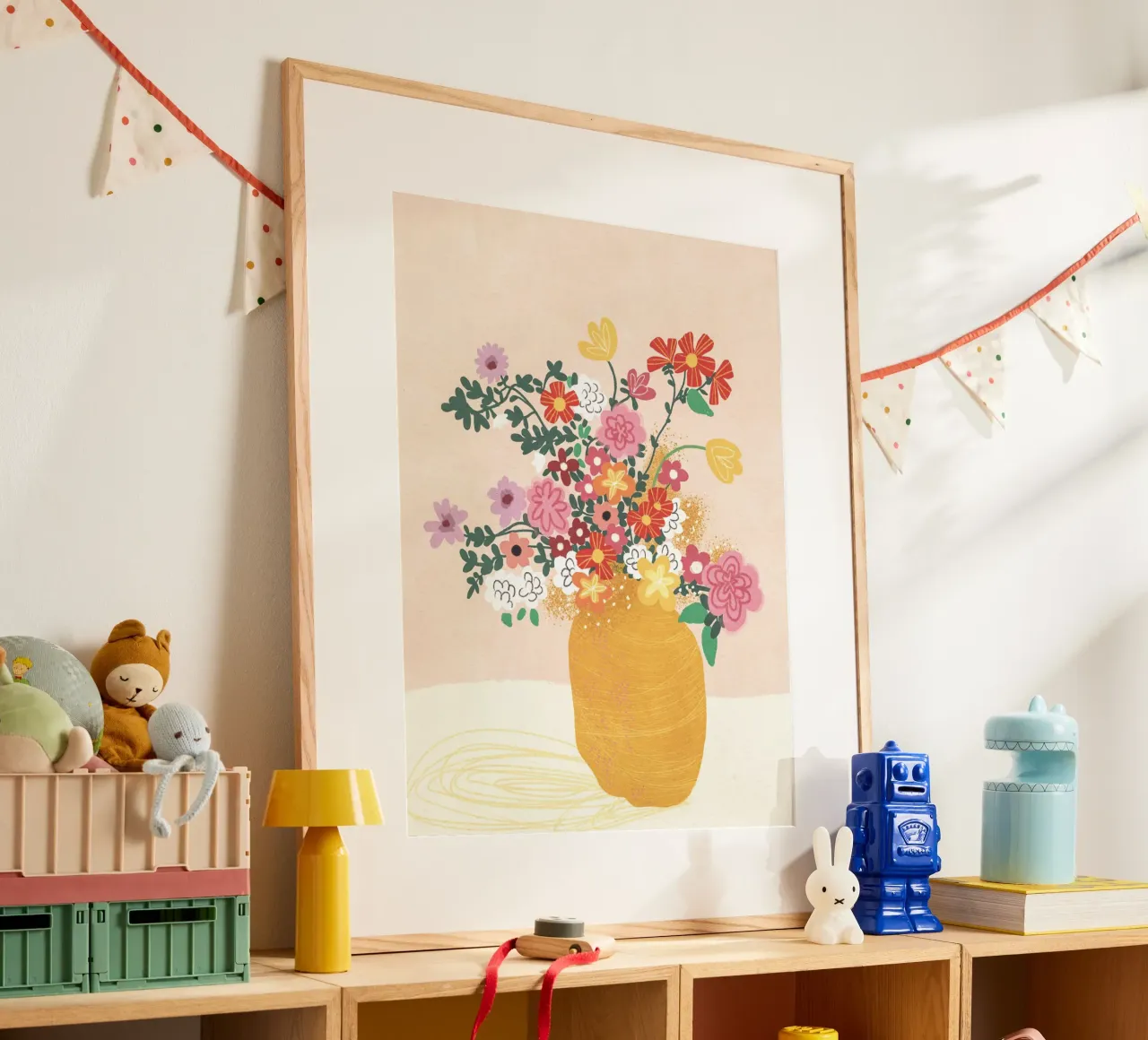Joy poster con telaio in plastica da GigiRosado