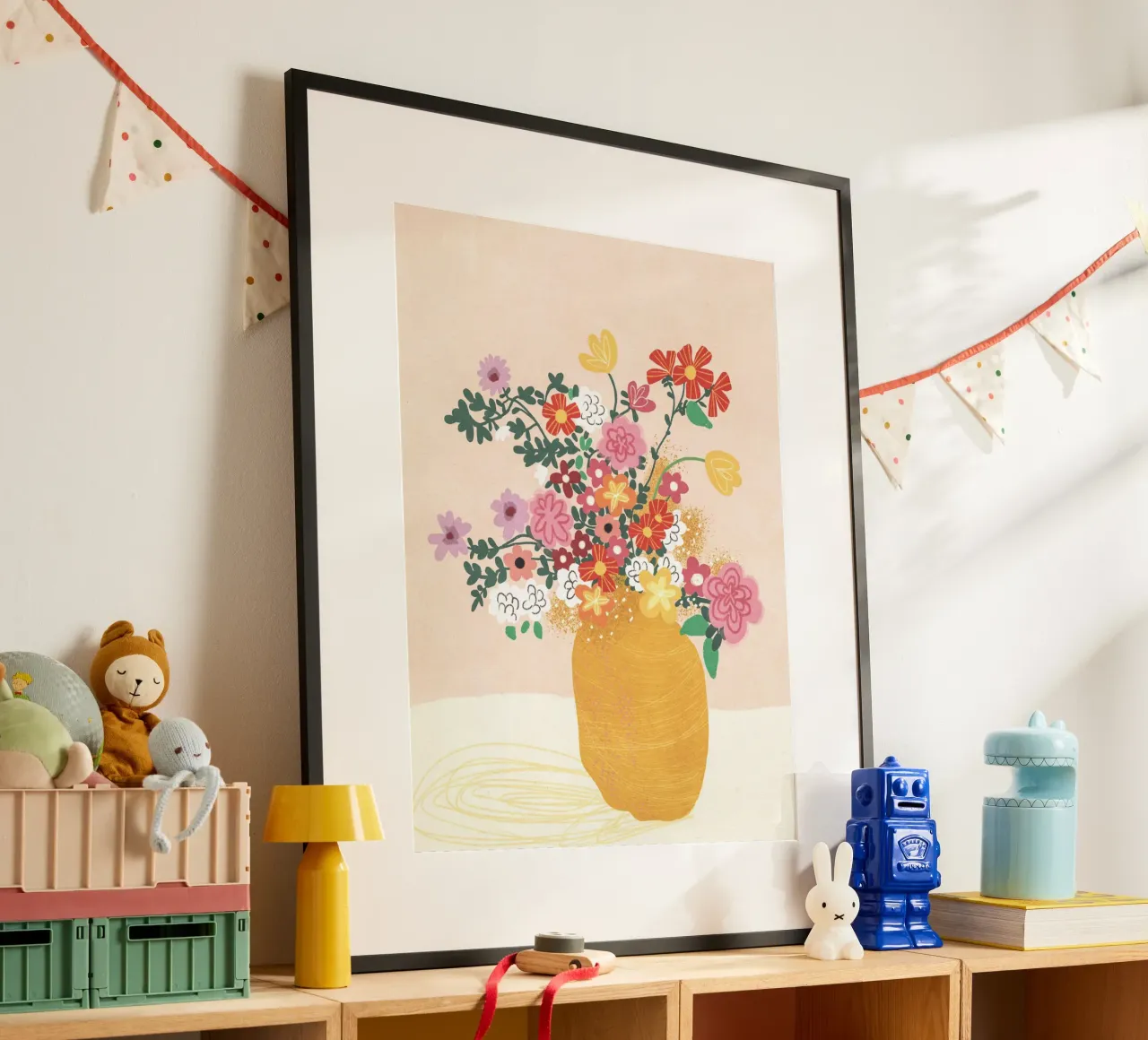 Joy poster con telaio in plastica da GigiRosado