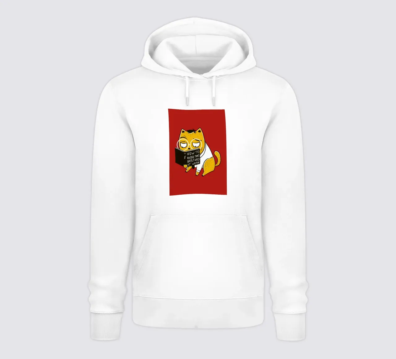 Avoid That Bastard at Work Hoodie von Tobe Fonseca