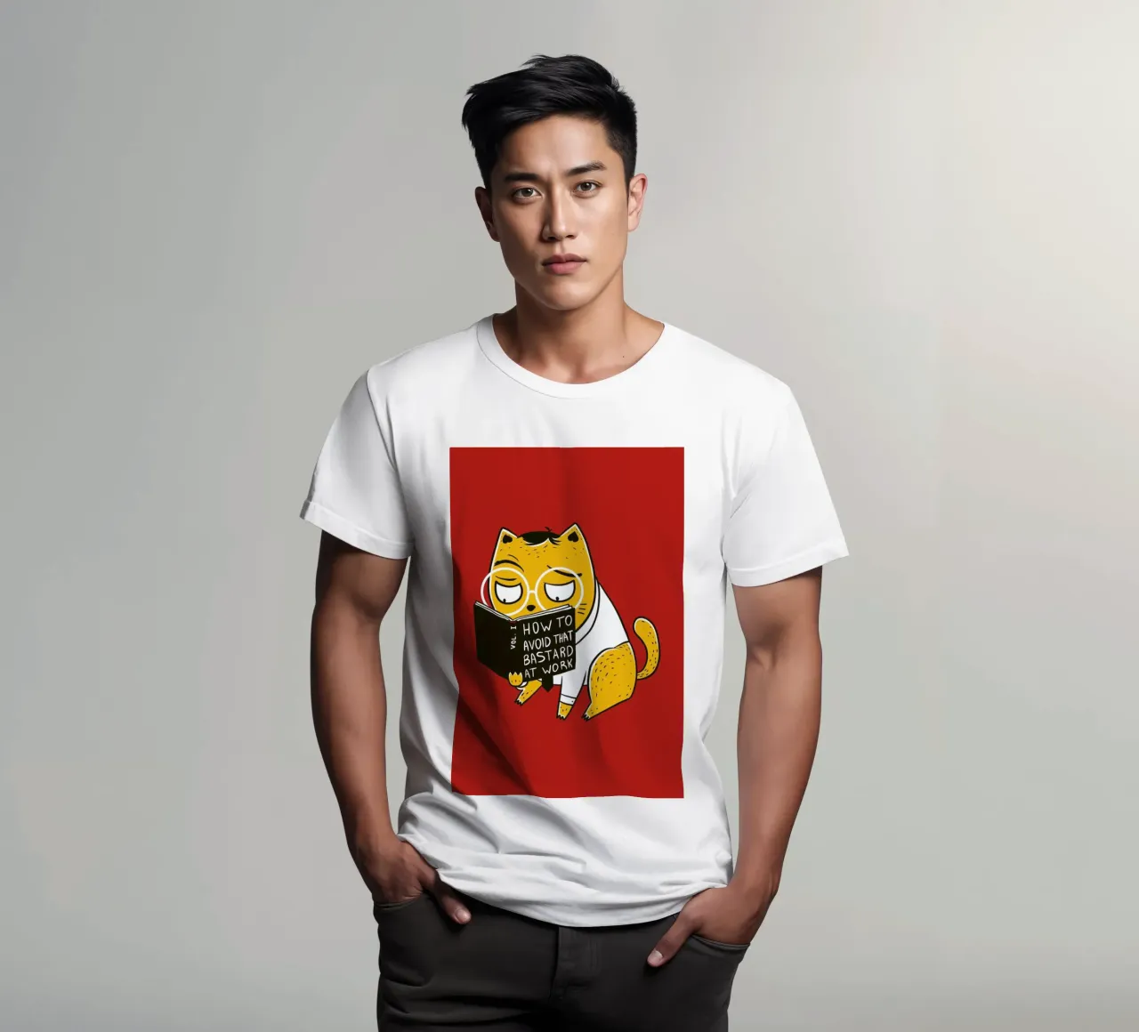 Avoid That Bastard at Work t-shirt da Tobe Fonseca