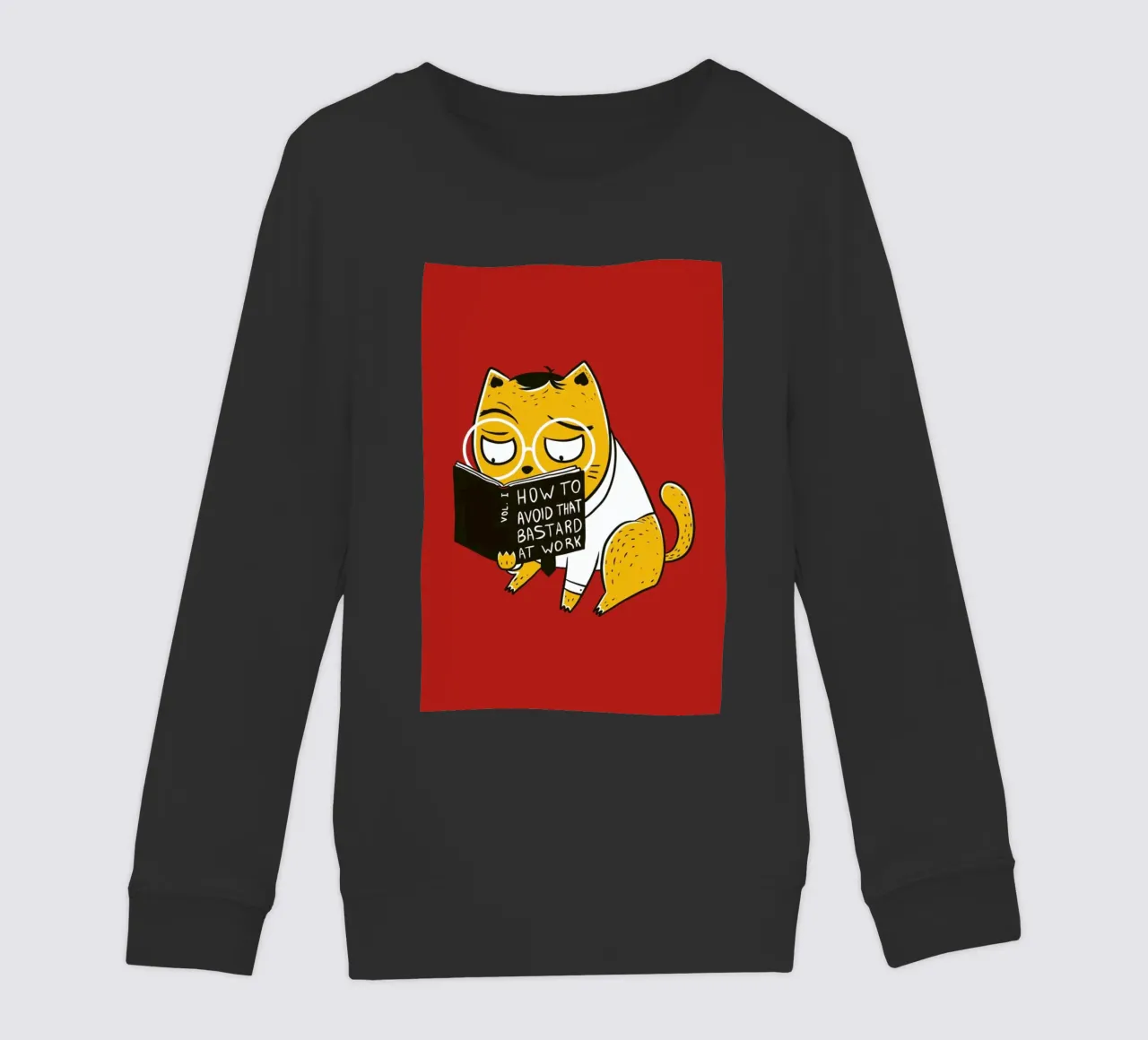 Avoid That Bastard at Work felpa bambino da Tobe Fonseca