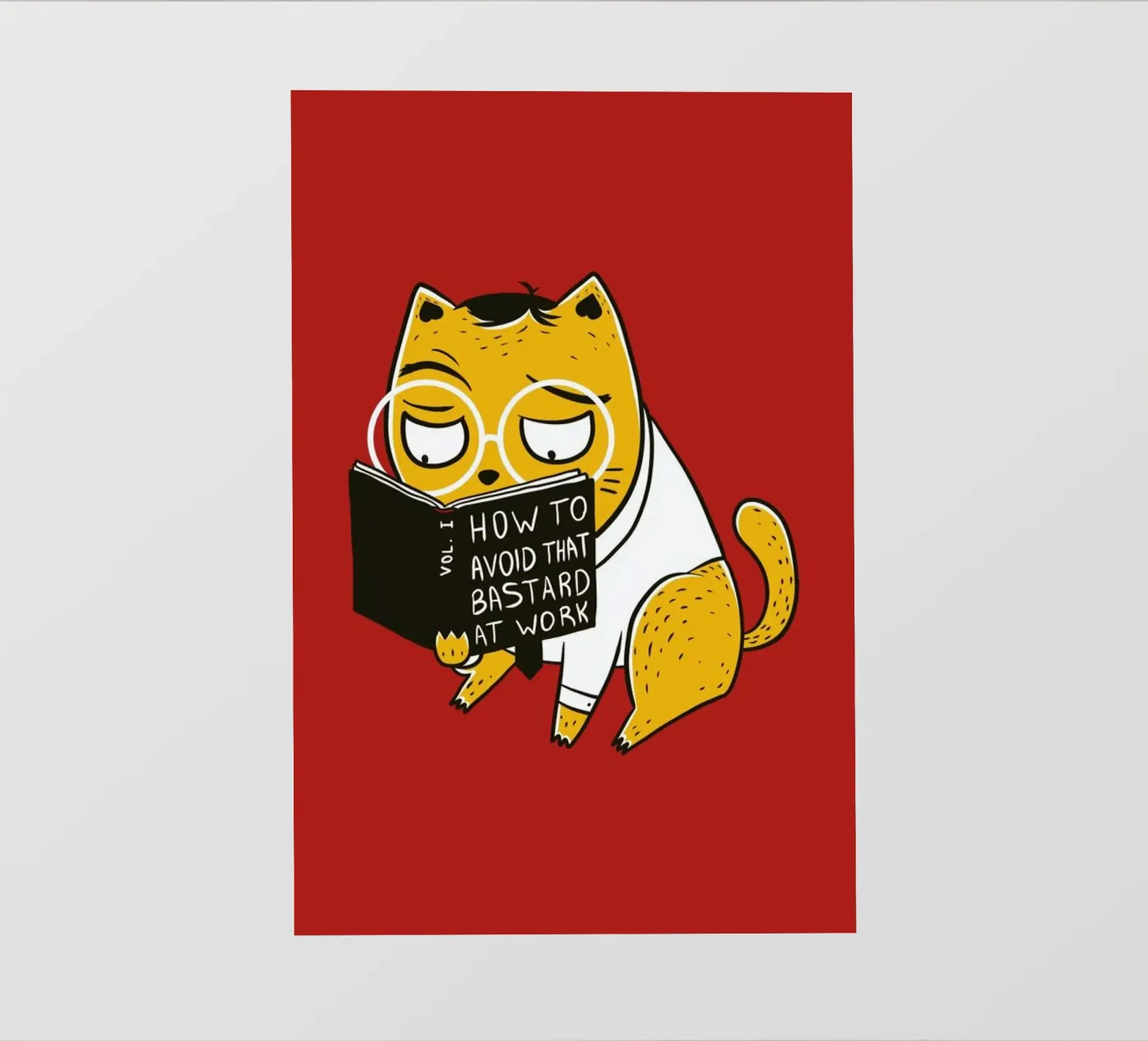 Avoid That Bastard at Work pellicola backlit da Tobe Fonseca