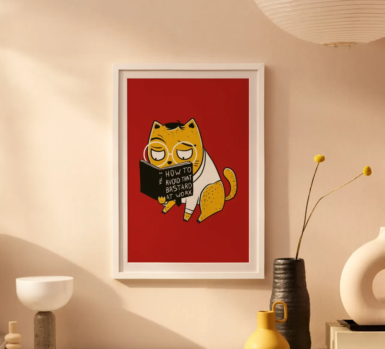 Avoid That Bastard at Work poster da Tobe Fonseca