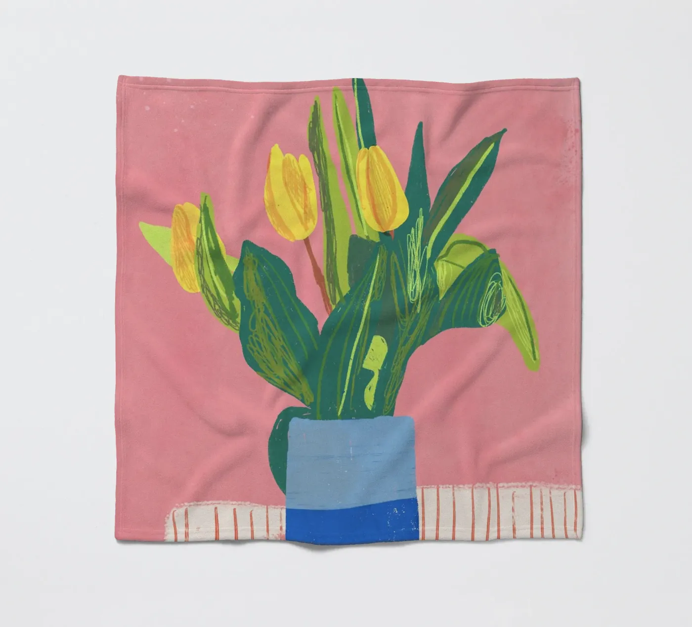 Tulips Fleecedecke von GigiRosado
