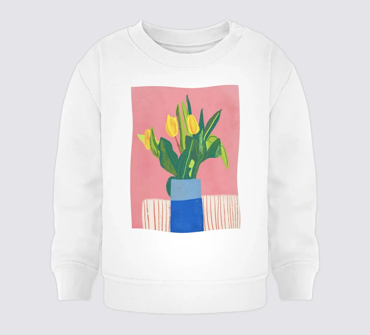 Tulips baby sweatshirt by GigiRosado