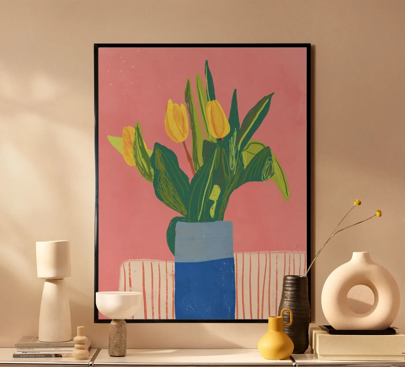 Tulips poster van GigiRosado