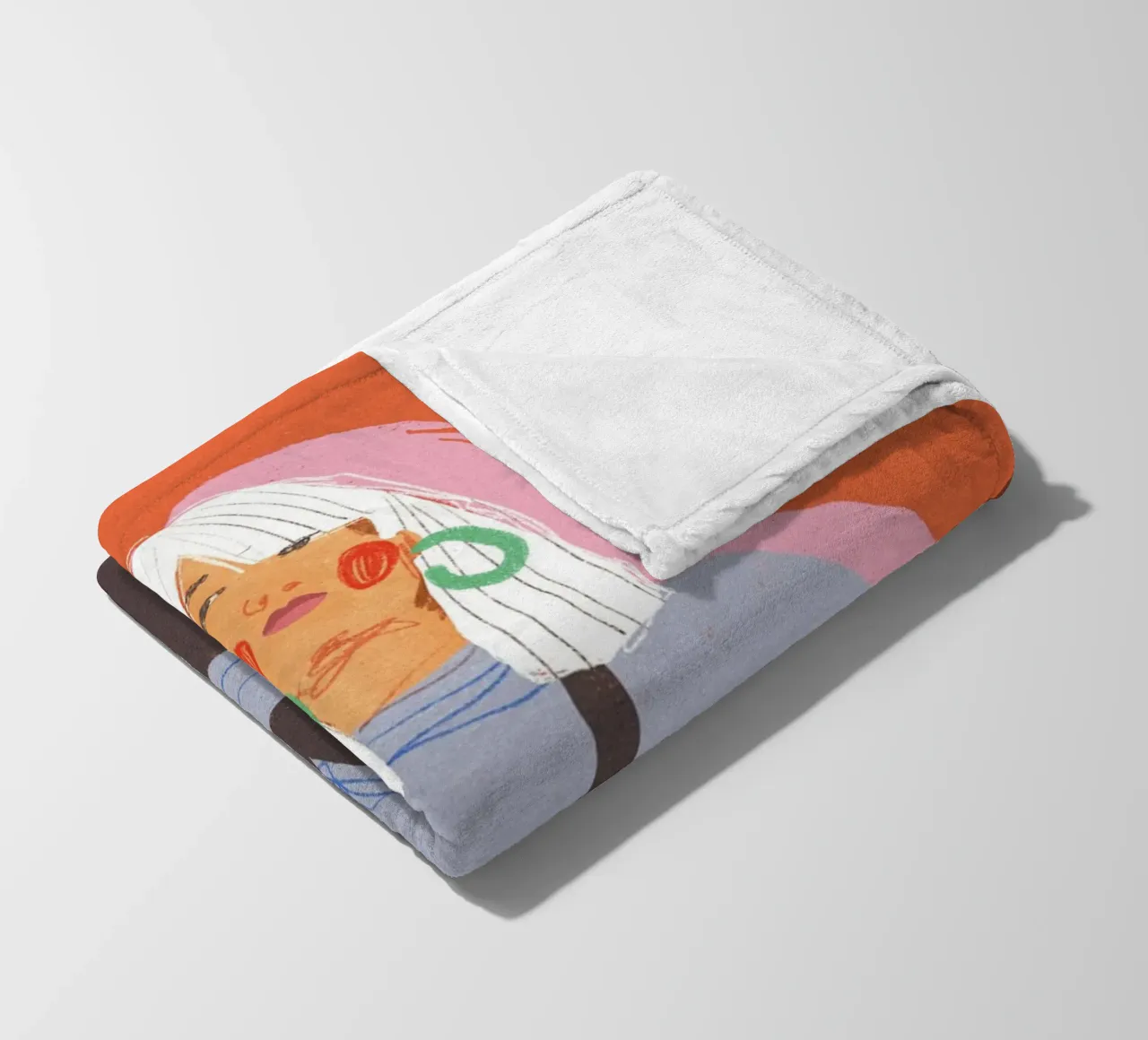 Strength fleece blanket by GigiRosado