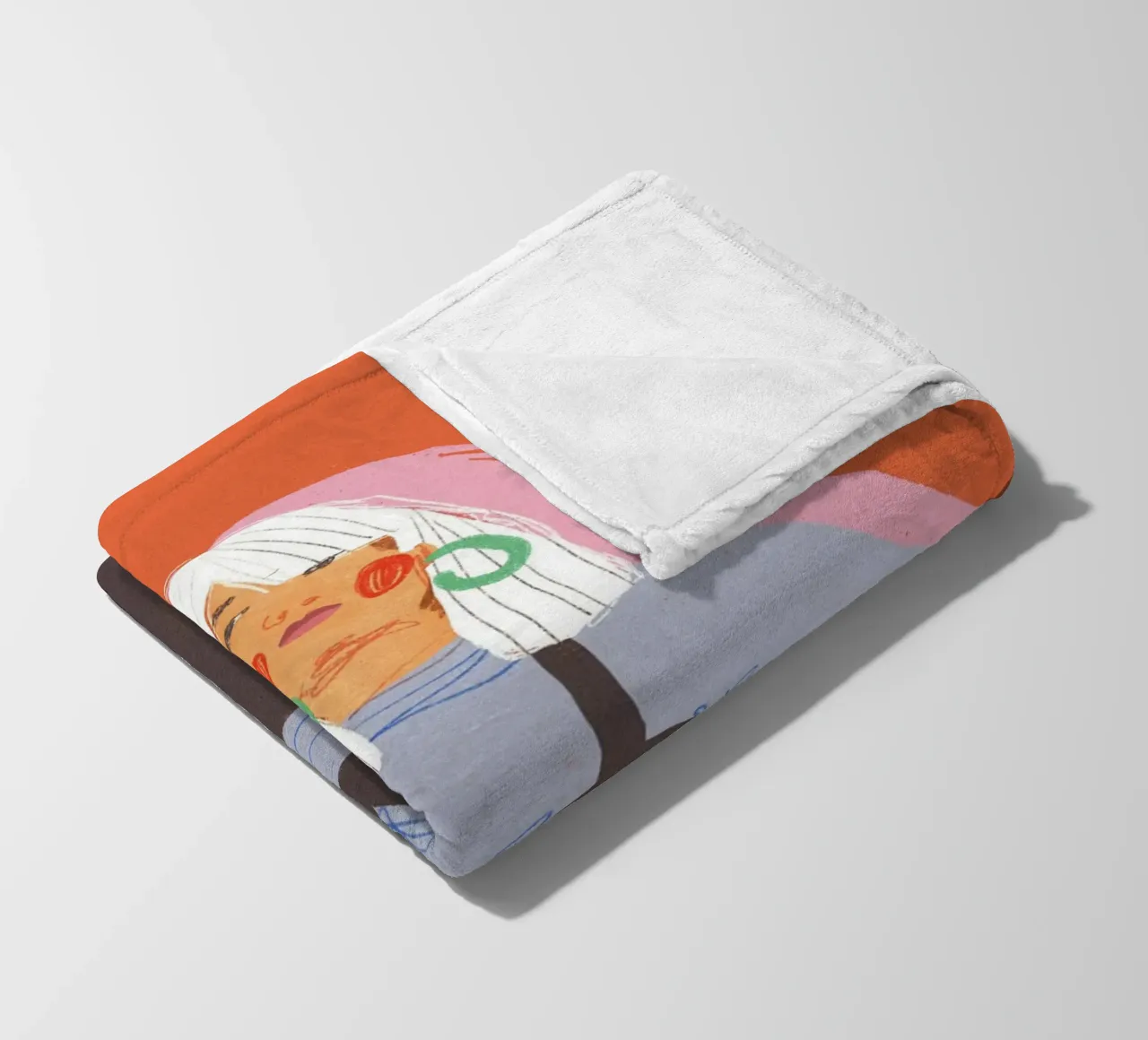 Strength fleece blanket by GigiRosado