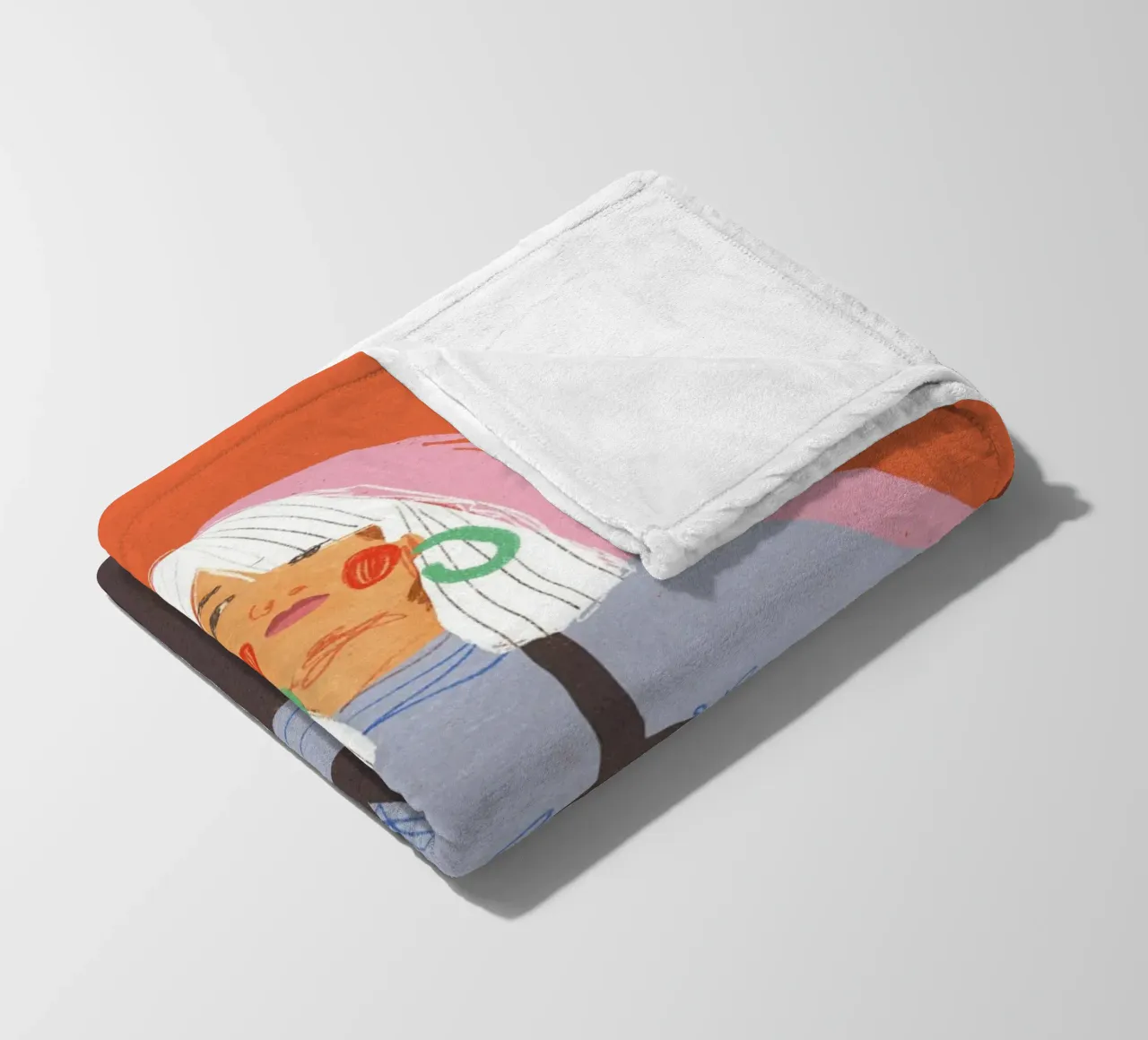Strength fleece blanket by GigiRosado