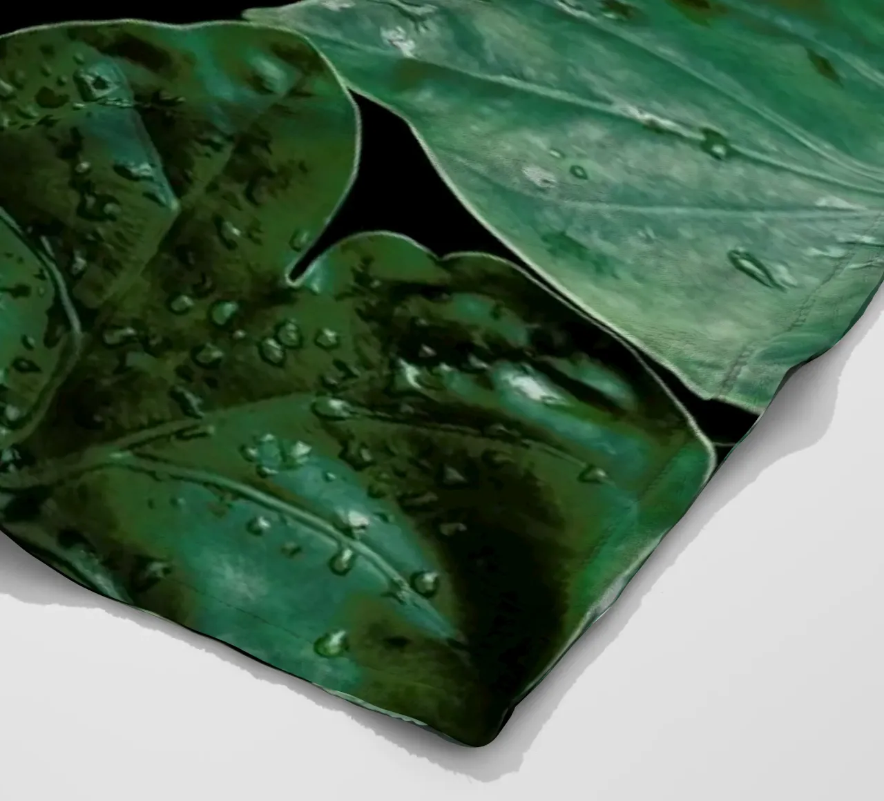 Leaves II coperta in pile da Elena Veronese