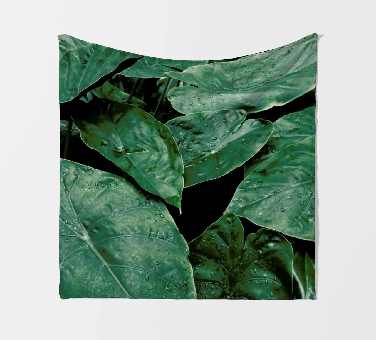 Leaves II coperta in pile da Elena Veronese