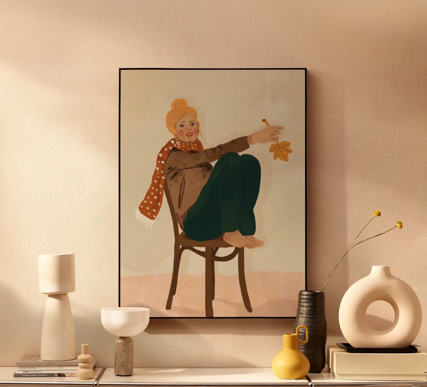 Girl acrylic glass by GigiRosado