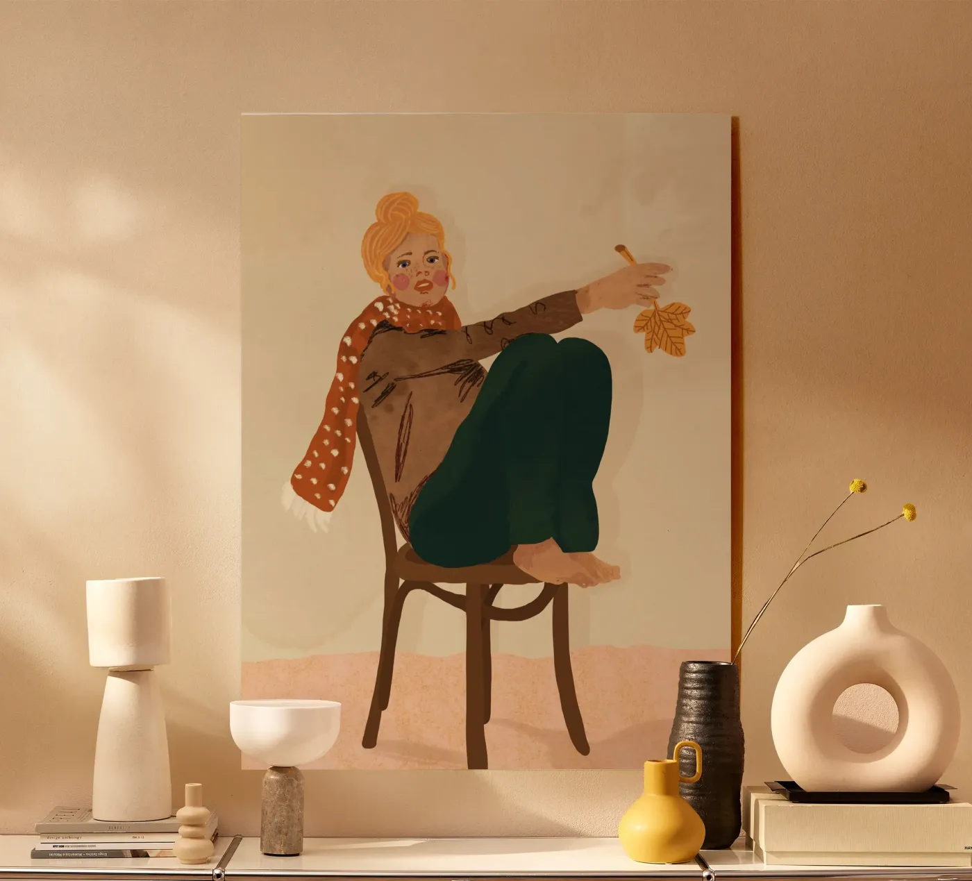 Girl acrylic glass by GigiRosado