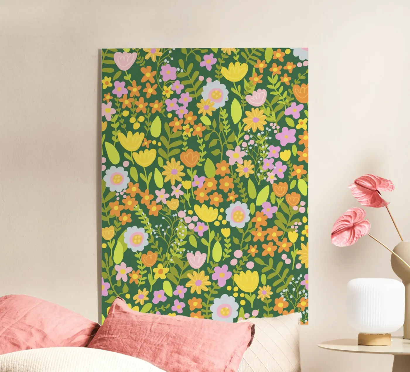 Green floral plexiglass da GigiRosado