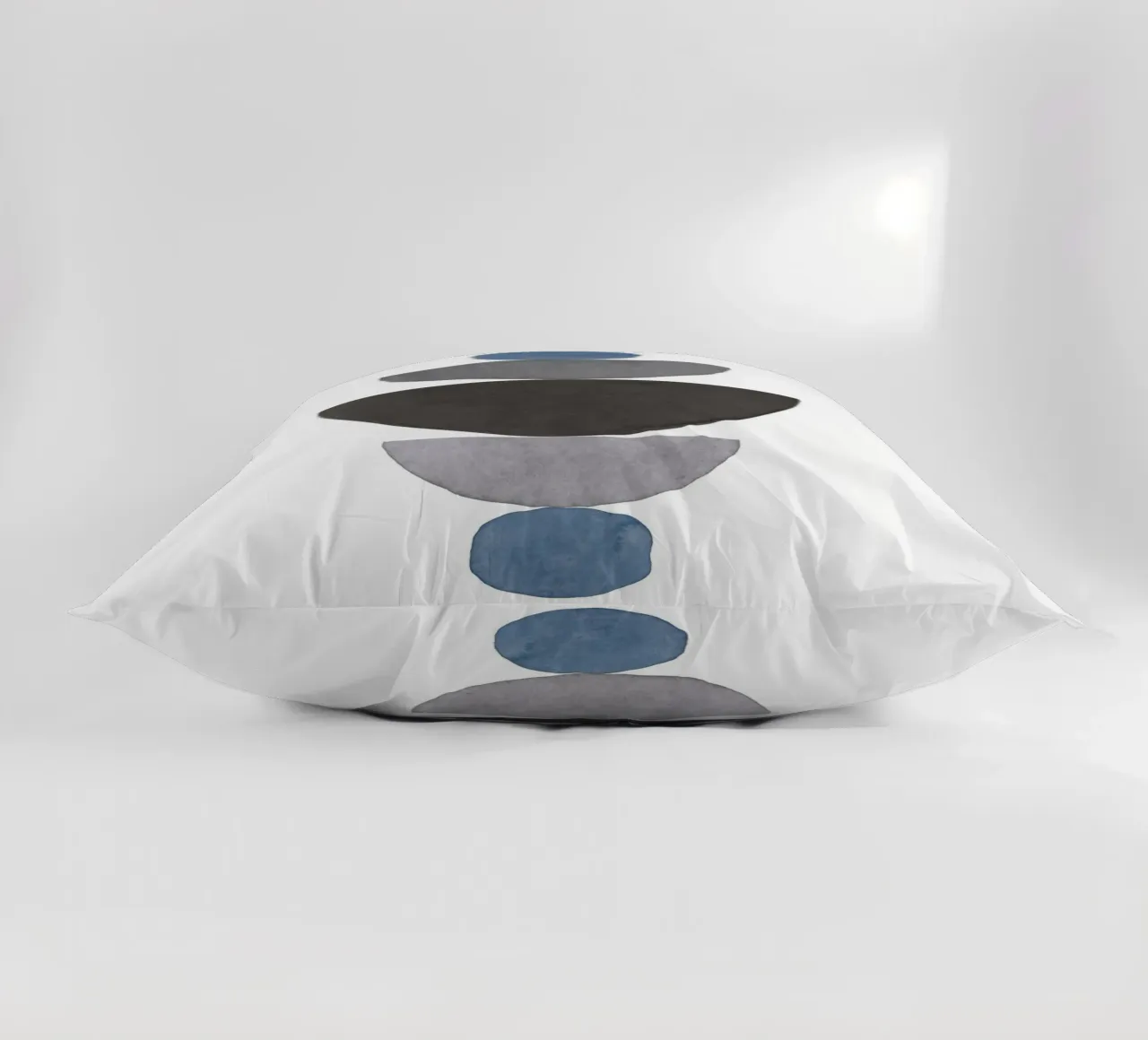 Blu Celeste 01 cuscino da WijdevenPrints